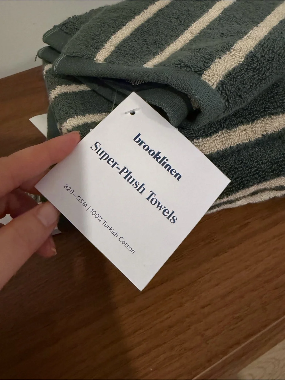Brooklinen Super Plush Wash Cloth Towels set of 4